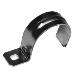 Скоба металлическая однолапковая цельнооцинкованная Скоба однолапковая