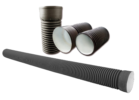 Трубы в канаву: товары в продаже Труба двухслойная