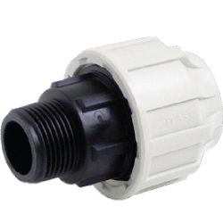 Муфта для ввода трубы резьбовая Муфта компрессионная с резьбой