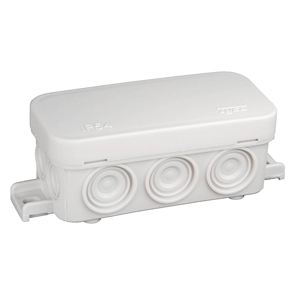 67091 Тусо Коробка распаячная о/у 43х80х35мм, 10 вводов