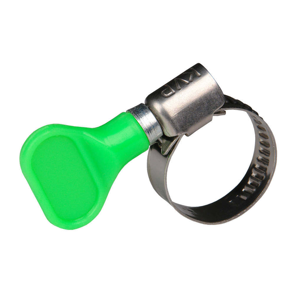 Хомут "бабочка" из нержавеющей стали W2 12-22мм