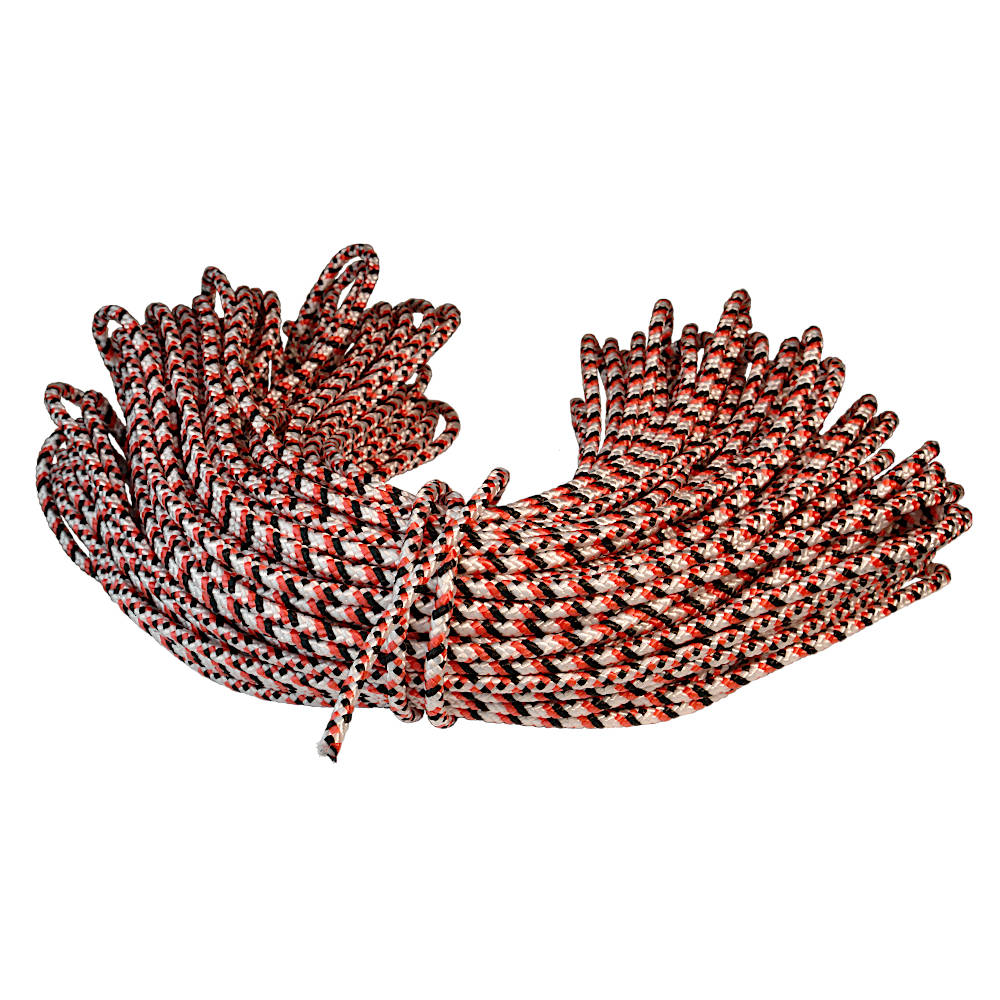 Шнур полипропиленовый 16-прядный плетеный 6мм 50 метров, рн - 160 кг