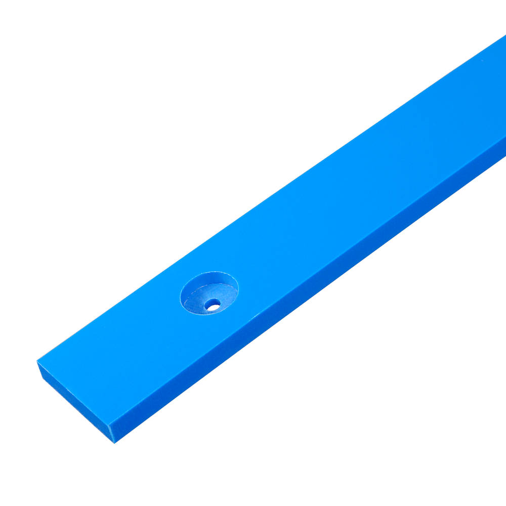 Полоз СИНИЙ на сани-волокуши 1500х35х8 мм